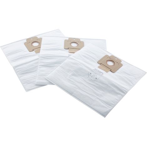 Sachet de 3 sacs polyester 10 l pour centrale d aspiration