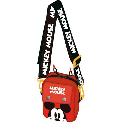 Sacoche - Sac à Bandoulière - Mickey - 12.5x7x17 cm (1/2)