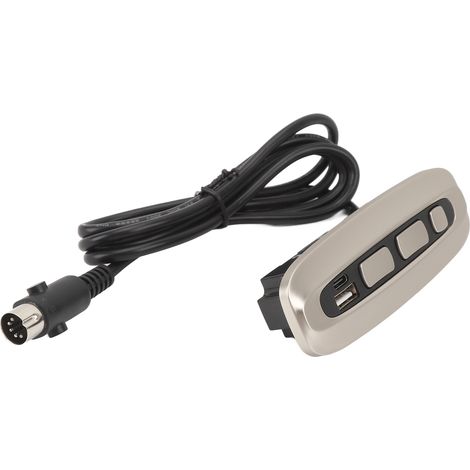 Télécommande pour fauteuil inclinable électrique à 3 boutons avec ports USB et Type C. (1/5)