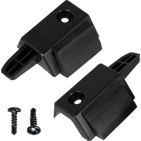 2 Pièces Supports Fixation Tablette Arrière Gauche et Droite pour Renault Clio III 7701479153,Clips Plage Arrière pour Clio 3 Grandtour (1/5)