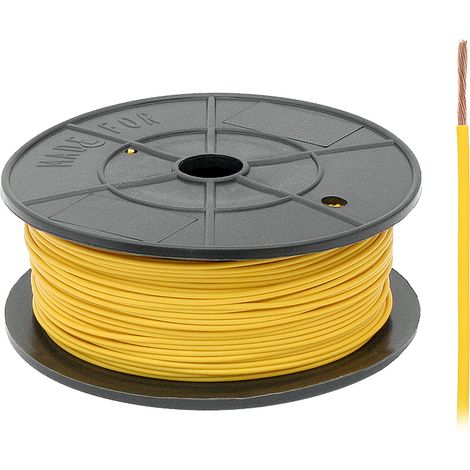 Cavo flry-A 0.22 giallo 1m