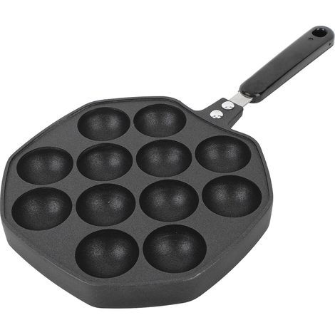 TARSHYRY Takoyaki Pan, Poffertjes Pan Takoyaki 12 S Maker avec Poêle Aluminium ALLIAGE ALLIAGE ALLAGE ALLAND. (1/5)