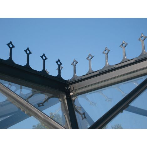 Vitavia Firstkrone für Gewächshäuser "Sirius" und "Sirona", smaragd grün (1/5)