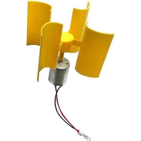 Mini-Vertikalwindkraftanlage, Windkraftanlagen-Bausatz, Lehrmodell (1/5)