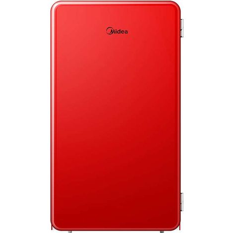 Midea MDRD142SLE32 Mini Frigo Frigobar Minibar Capacita' 93 Litri Classe energetica E Raffreddamento Statico colore Rosso (1/3)