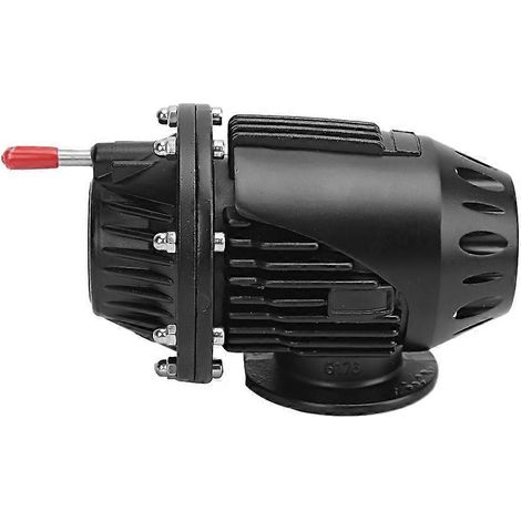 Soupape de décharge turbo universelle en aluminium (BOV) – Accessoire de tuning automobile, noire