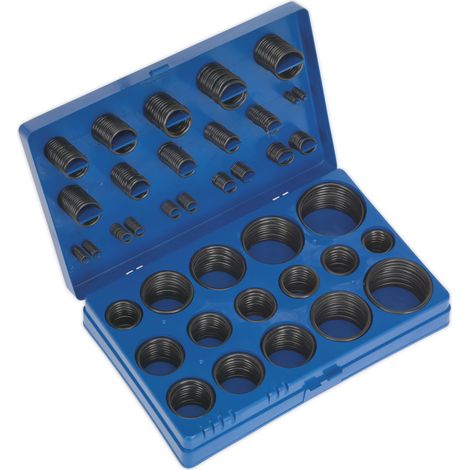 Sealey Rubber O-Ring Assortment 407pc - Imperial BOR407