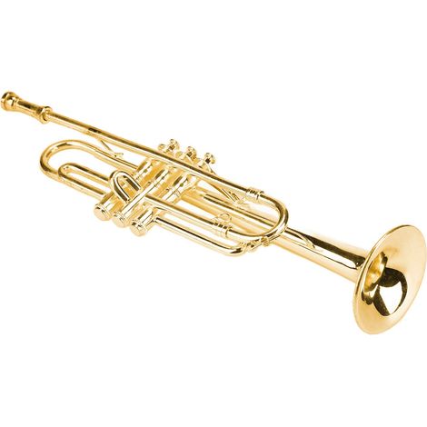 Trompette miniature, modèle haute fidélité, mini-instrument de musique pour la décoration intérieure et les fêtes. (1/5)