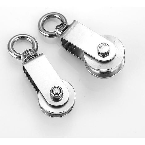 Edelstahlrollen mit innenliegenden Kugellagern für Kabel (1/3)