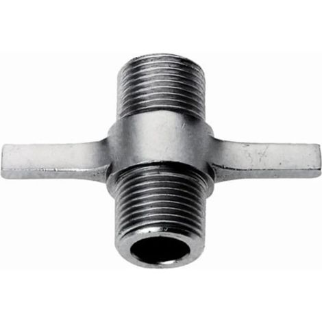 Raccord de cave pour tuyaux de bière 5/8" avec poignée à levier - Connexion facile, nettoyage simple et rapide pour bars et restaurants professionnels (1/2)