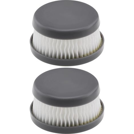 Juego de 2 filtros plegables para aspiradora de líquidos y sólidos, aptos para Black and Decker VFORB10.