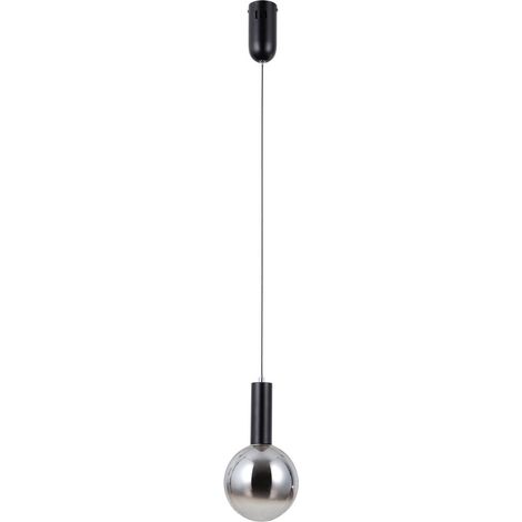 Strela LED-Hängeleuchte schwarz MAT ALU italux PND-34378-1S-BK (1/2)