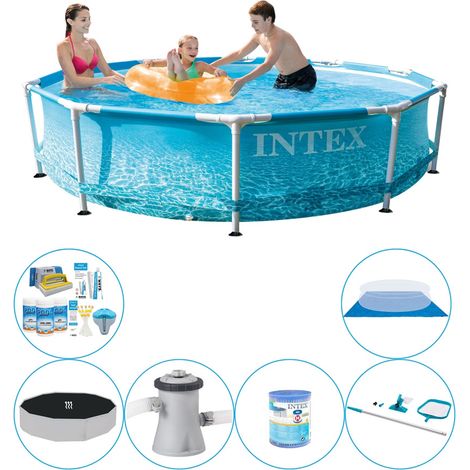 Intex Piscine Tubulaire Ronde - 305x76 cm - 6-pièces  S20361 (1/5)