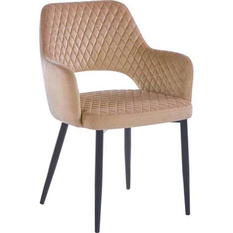 Silla capuchino de terciopelo K3-FX (B) (1/5)