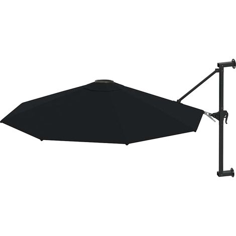 Maison Exclusive - Sonnenschirm zur Wandmontage mit Metall-Mast 3 (1/5)