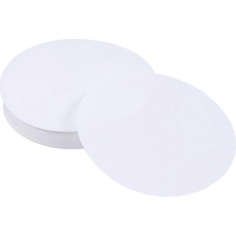 100 disques de qualité supérieure de 11 cm de diamètre, débit moyen, papier filtre qualitatif (1/2)