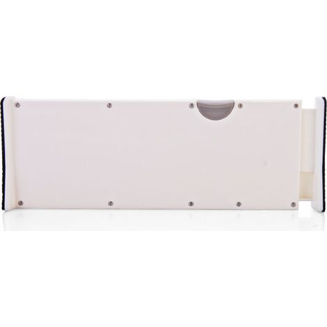 Separateur de Tiroirs Cuisine Extensible 28.3-44 CM Plastique Separateur Tiroirs Vetement Cuisine Ajustable, Organisateur de Tiroir Cuisine Pour Couv (1/5)