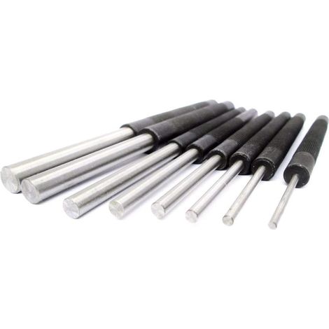 Pin Punch Set 8pc Pin Nail Centre Punch Hole Pin Punch Set 2-10mm PN140 (1/5)