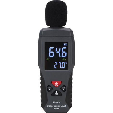 SMART SENSOR Schallpegelmesser-Logger 30-130 dB Geräuschmessung Digitales Schallpegelmessgerät (1/4)