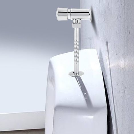 Urinal Flush Valve – Durable Zinc Alloy Double Flush Toilet Spare Piece (1/5)