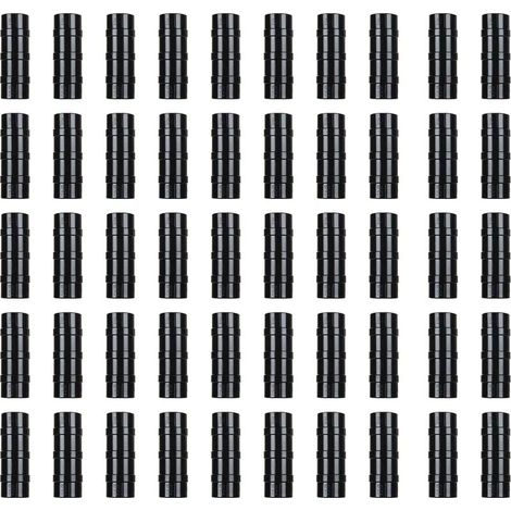 50 clips pour film de serre, lot de clips de 25 mm pour film plastique, clips de fixation pour film de serre, moustiquaire, filet d'ombrage (1/5)