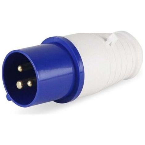 Fiche Mâle Industrielle IEC 16A 2P+T 220V IP44 Prise Renforcée (1/5)