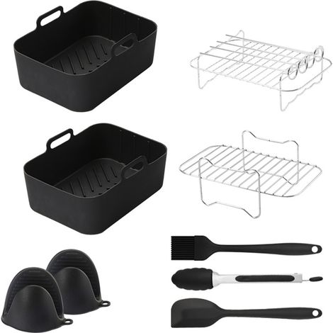 Accessoires pour friteuses à air chaud, accessoires pour friteuses à air chaud Ninja Foodi et autres friteuses à air chaud à double zone