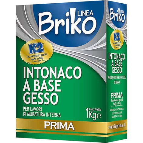 Intonaco base gesso bianco 4 kg