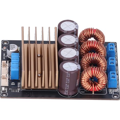 Amplificateur numérique TPA3221, carte de puissance classe D, module audio stéréo, 2x100W, haut-parleur DIY, faible distorsion, alimentation 12-24V, kit électronique (1/5)