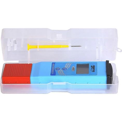 Digitales pH-Meter, wasserdicht, pH-/Temperaturtester, Wasserqualitätsprüfung mit zweistufigem LCD-Display (1/4)