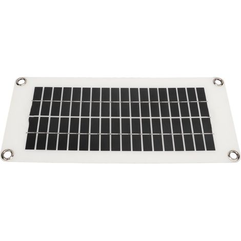 Kit panneau solaire 30 W avec chargeur de batterie en silicium polycristallin, contrôleur de charge 40 A et deux régulateurs USB pour voitures, camping-cars, bateaux et véhicules marins. (1/5)