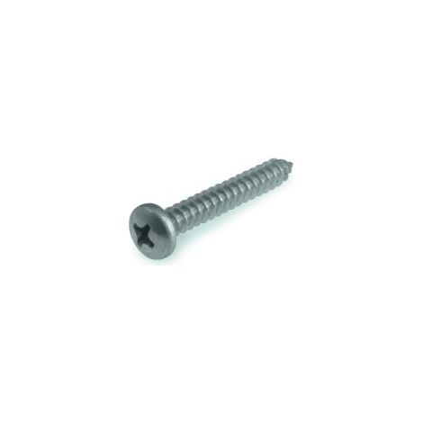 Suki Blechschraube Linsenkopf 4,8 x 13 mm, Edelstahl A2, FK20, PH2, DIN 7981 K50