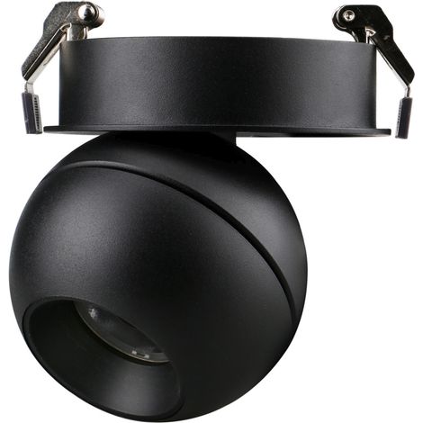 Empotrable techo tilt UKU1 Corte de fase L,C LED COB 7W 881lm(687lm)/913lm(718lm)/954lm(740lm) CRI90 2700K/3000K/4000K 24º Negro Negro