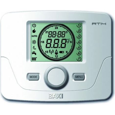 Termostato modulante inalámbrico Baxi RCX 10C