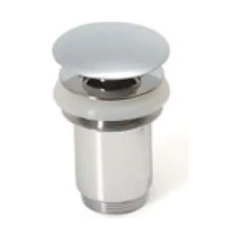 Bonde lavabo en laiton Clic Clac grand bouchon