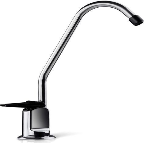 iSpring GB1 Robinet pour Filtration d’Eau sans Plomb, Compatible Osmose Inverse, Finition Chromée (1/4)
