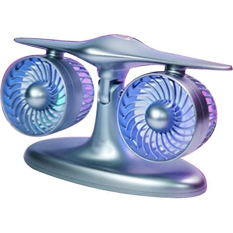 LAM recharge USB turbofan avion miniature décoration bureau cadeau pour passionnés technologie et amateurs aviation (1/5)