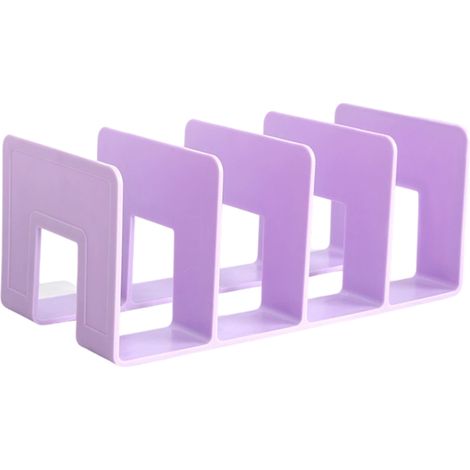 Organisateur De Trieur De Fichiers De Bureau En Acrylique Transparent Organisateur De Courrier À 4 Fentes Support (1/5)