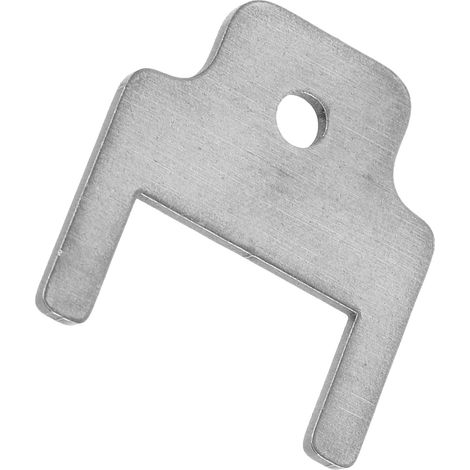 Clé pour distributeur de papier toilette en fer galvanisé blanc, compatible avec les boîtes (1/5)
