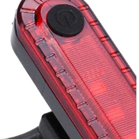 LED-Fahrradrücklicht, USB-aufladbar, wasserdicht, blinkend für Rennräder
