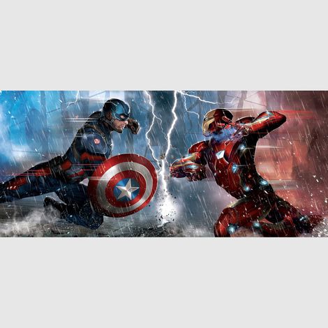 Poster intissé - Avengers de Disney Guerre Civile - 202x90 cm (1/3)