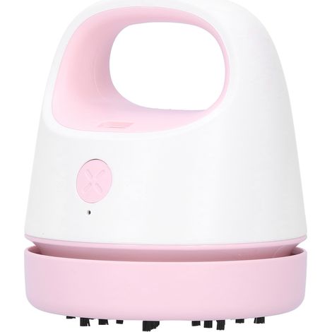 Mini-Tischstaubsauger mit 2 Saugstufen, tragbar, USB-aufladbar, für Zuhause und Büro, pink (1/5)