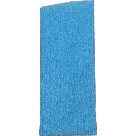 Guanto da bagno esfoliante, ad asciugatura rapida, dalla texture morbida, 1 pezzo, blu, 30 g (1/2)