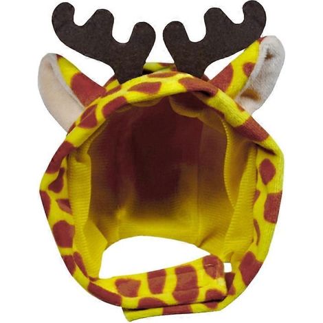 Niedliche Mütze mit Katzen- und Hundeohren, Giraffen-Partyaccessoire, große Größe, Haustiermütze, lustiges Kostüm.