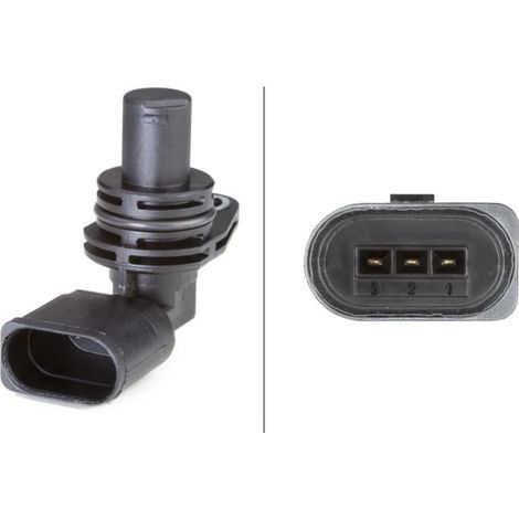 Capteur, position d'arbre à cames Hella 6PU 009 121-401 AUDI 036 907 601