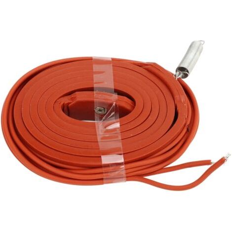 AC220V Câble Chauffant Flexible Autorégulant Ruban Chauffant Ceinture Chauffage par le Gel pour Climatisation Compresseur Tuyau D'eau 75W (1/5)