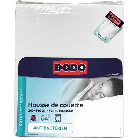 Dodo Funda nórdica elegante blanca 260x240 cm (1/4)