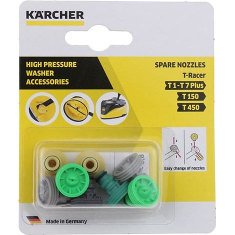 Set de buses pour nettoyeur haute pression – Accessoire pour nettoyage efficace – Longueur 25cm – Compatible avec Karcher K2 à K7