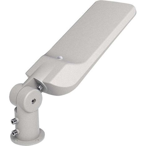 V-TAC PRO Armature LED Straßenlaterne 50W 100lm/w Samsung Chip Auto On/Off Lichtsensor 4000k schlankes graues Gehäuse IP65 - sku 20432