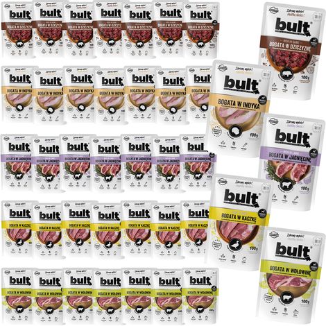 COMIDA H脷MEDA PARA PERROS EN SOBRES, SURTIDOS DE VARIOS SABORES, 40 x 100 g